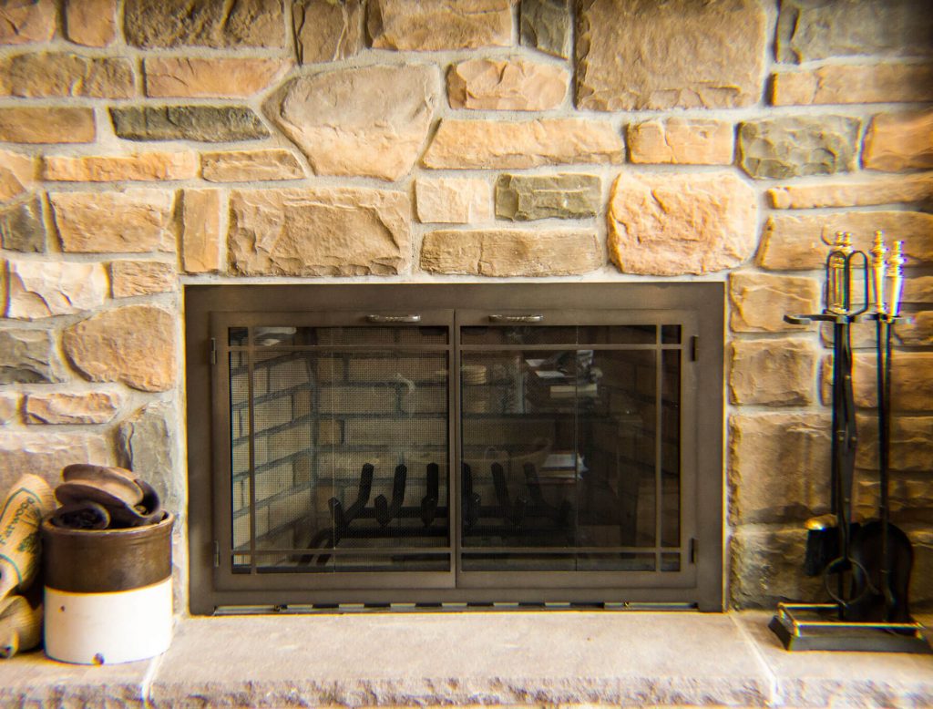 Design Specialties Cardina Rectangle fireplace door