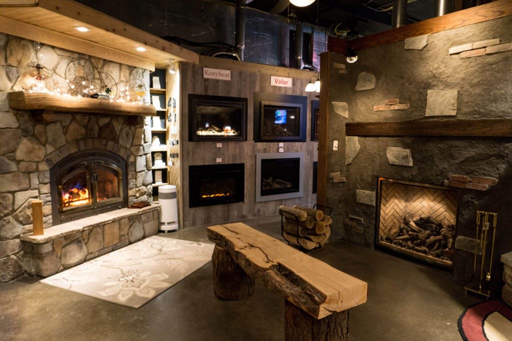 Nickos Chimney Company Showroom Fireplace Inserts